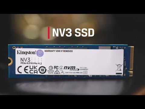 Unidad en estado solido Kingston 1000GB NV3 PCIe 4.0 NVMe M.2 SSD